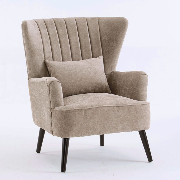 Πολυθρόνα (79x76.5x95.5) Spitishop Embrace Grey