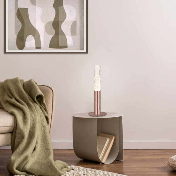 Πορτατίφ LED Aca Dimmable Oasis CNT7PBRDIM Brown