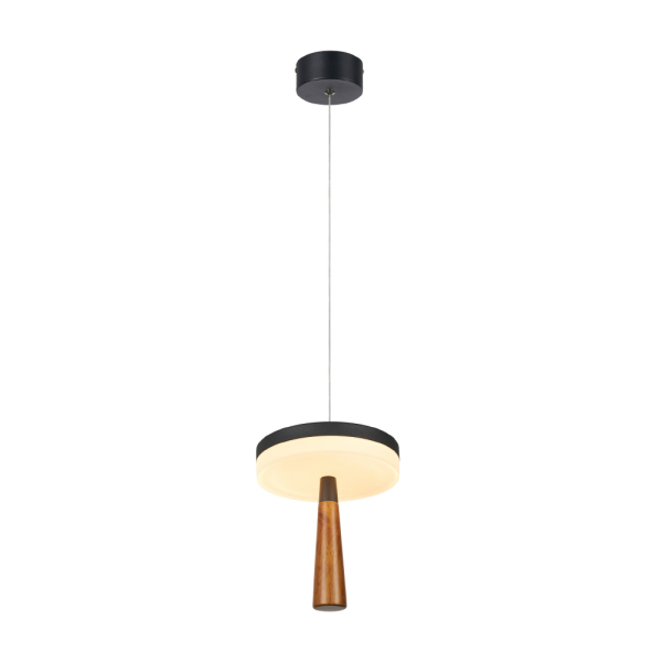 Φωτιστικό Οροφής Μονόφωτο LED 3 CCT Aca Asian CNP11WBKCCT Sand Black