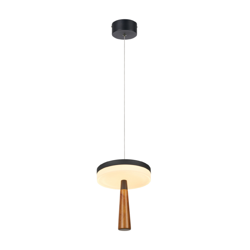 Φωτιστικό Οροφής Μονόφωτο LED 3 CCT Aca Asian CNP11WBKCCT Sand Black