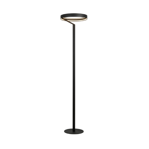 Φωτιστικό Δαπέδου LED Aca Dimmable Rollie CNF43BKDIM Sand Black