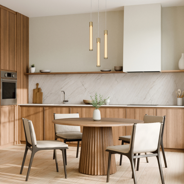 Φωτιστικό Οροφής Τρίφωτο LED 3 CCT Aca Candelera CN3P21GCCT Gold