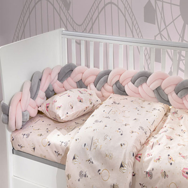 Πάντα Κούνιας - Πλεξούδα (200x20) Saint Clair Bump Girl