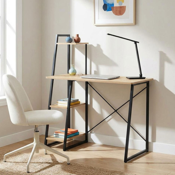 Γραφείο Με 3 Ράφια (102x50x117) Spitishop Vivo