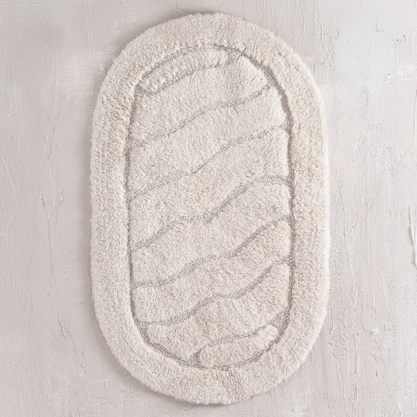 Πατάκι Μπάνιου Οβάλ (50x80) Rythmos Oval