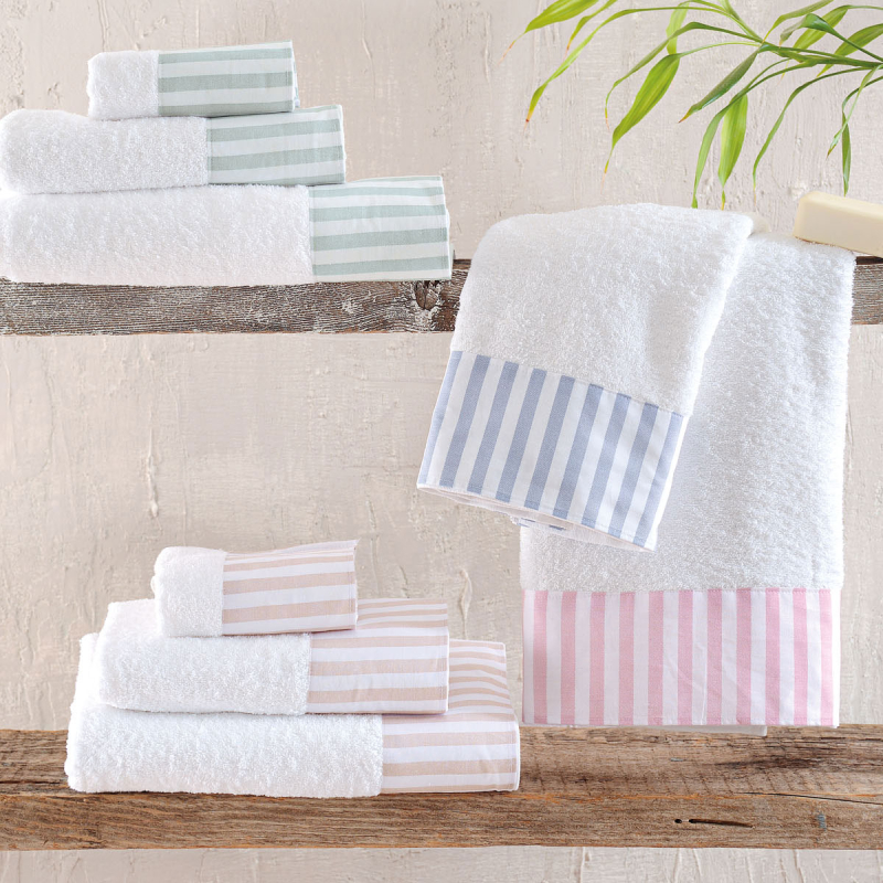 Πετσέτες Μπάνιου (Σετ 3τμχ) Rythmos Eloise 500gsm