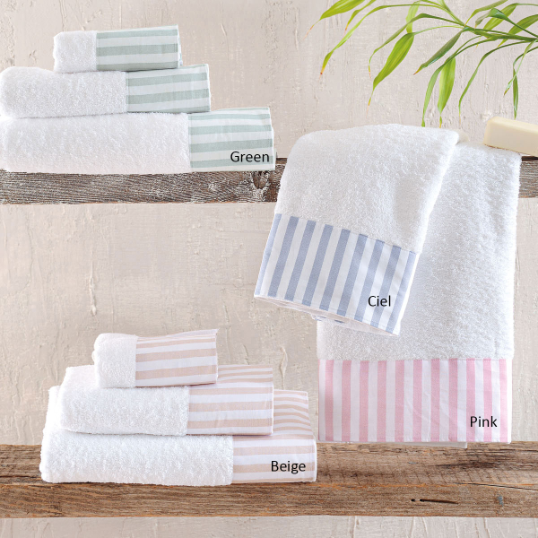 Πετσέτες Μπάνιου (Σετ 3τμχ) Rythmos Eloise 500gsm