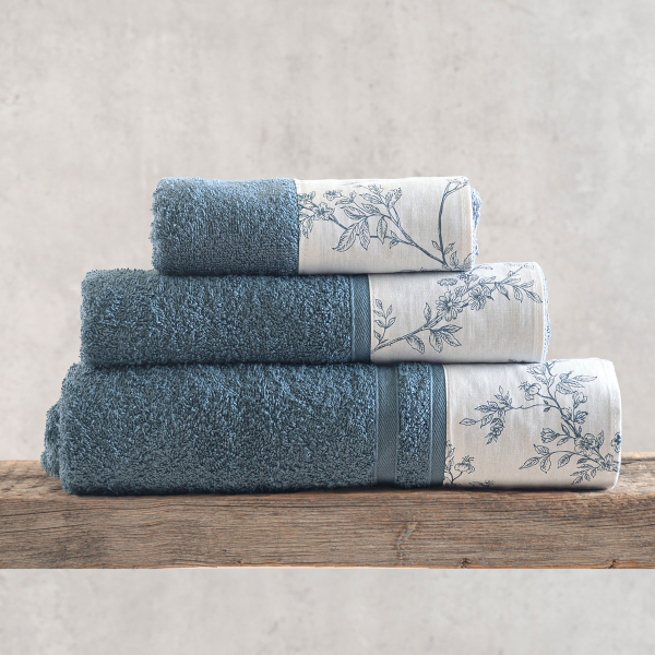 Πετσέτες Μπάνιου (Σετ 3τμχ) Rythmos Odet 500gsm