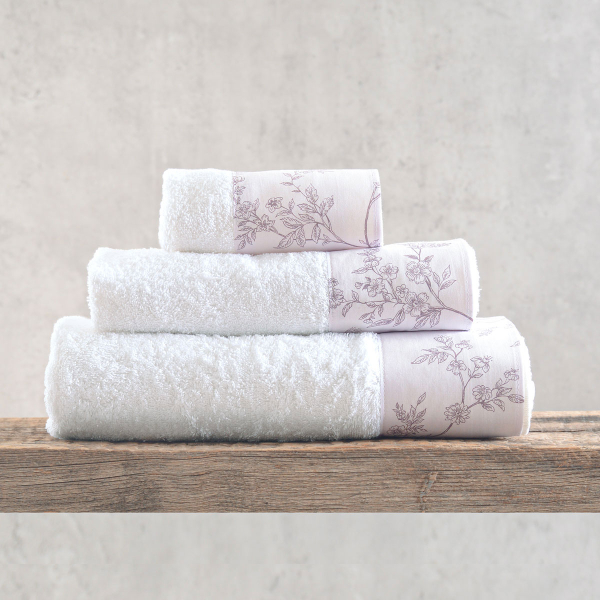 Πετσέτες Μπάνιου (Σετ 3τμχ) Rythmos Odet 500gsm