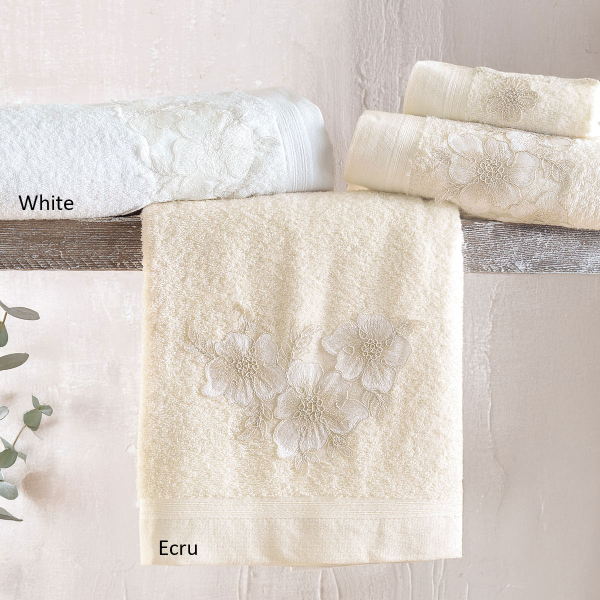 Πετσέτες Μπάνιου (Σετ 3τμχ) Rythmos Aragon 500gsm