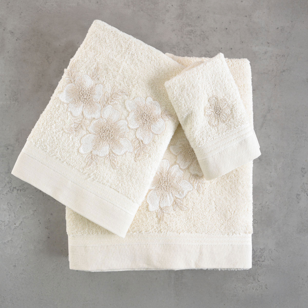 Πετσέτες Μπάνιου (Σετ 3τμχ) Rythmos Aragon 500gsm