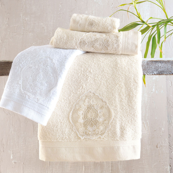 Πετσέτες Μπάνιου (Σετ 3τμχ) Rythmos Thalia 500gsm