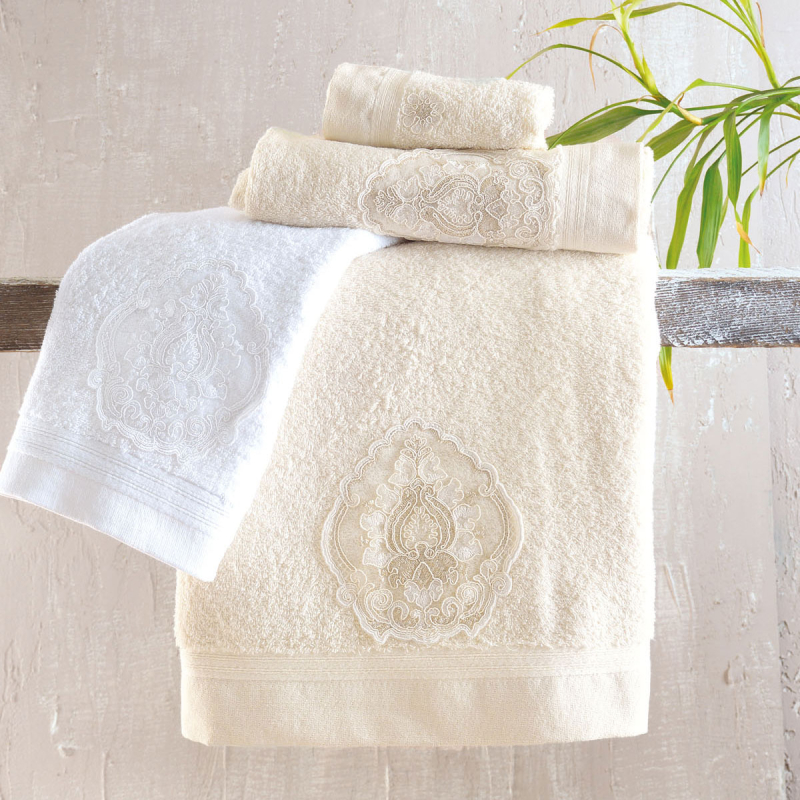 Πετσέτες Μπάνιου (Σετ 3τμχ) Rythmos Thalia 500gsm