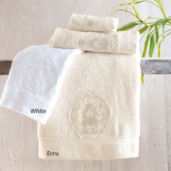 Πετσέτες Μπάνιου (Σετ 3τμχ) Rythmos Thalia 500gsm