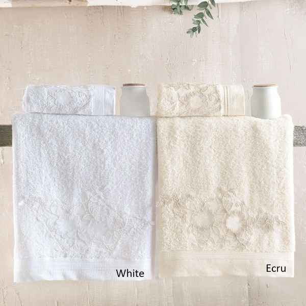 Πετσέτες Μπάνιου (Σετ 3τμχ) Rythmos Rhea 500gsm