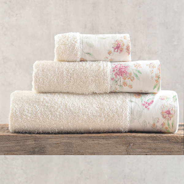 Πετσέτες Μπάνιου (Σετ 3τμχ) Rythmos Sorin 500gsm