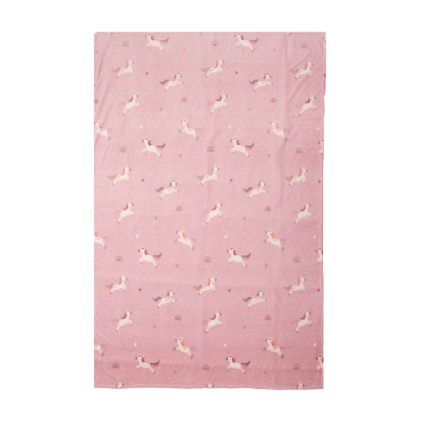 Κουβέρτα Fleece Μονή (160x220) Nef-Nef Homeware Junior Unicorns Style