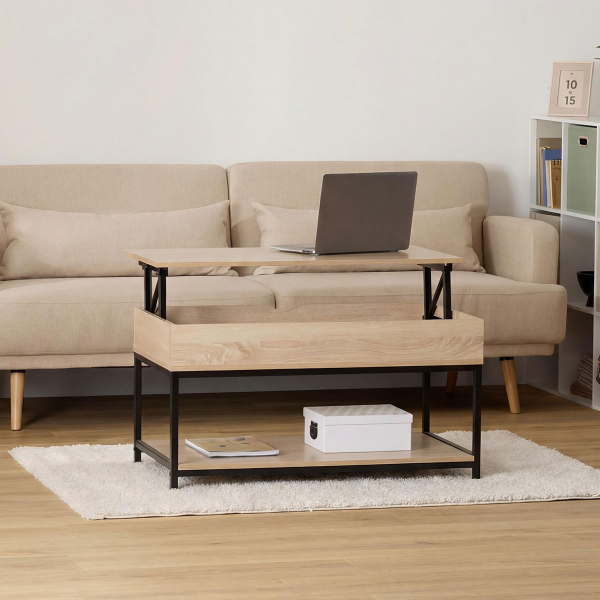 Τραπέζι Σαλονιού Με Σερβιτόρο & Ράφι (95x50x51) F-V Aliaj 181382