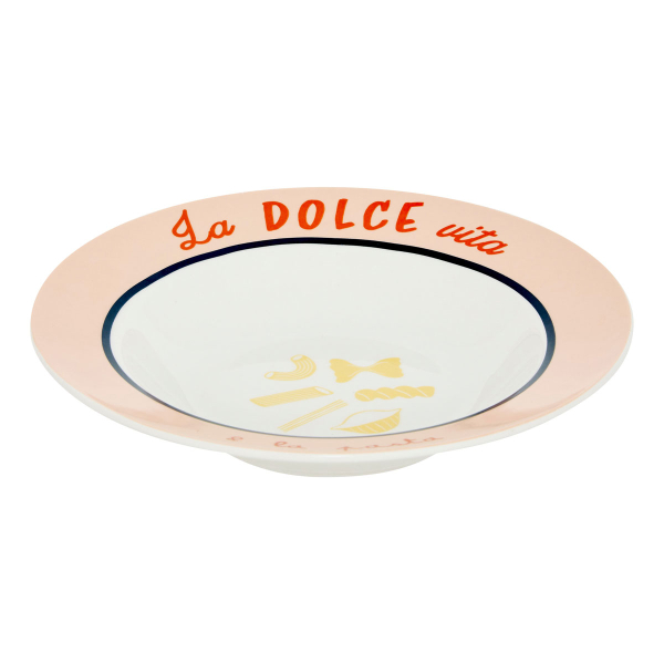Πιάτο Βαθύ Σπαγγέτι (Φ22.5) S-D Della Pasta 212329