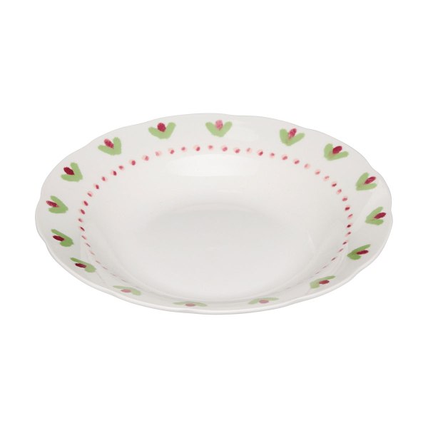 Πιάτο Φαγητού Βαθύ (Φ23) S-D Fleur De Rose 212344