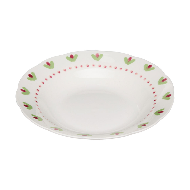 Πιάτο Φαγητού Βαθύ (Φ23) S-D Fleur De Rose 212344