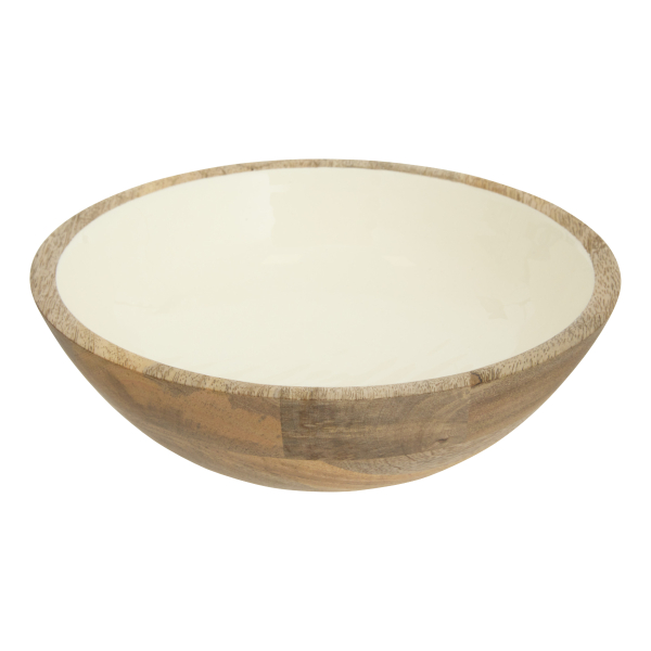 Σαλατιέρα (Φ25x7) S-D Inaya White 212207B