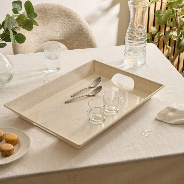 Δίσκος Σερβιρίσματος (46.4x34.2x5) S-D Solene Beige 217043