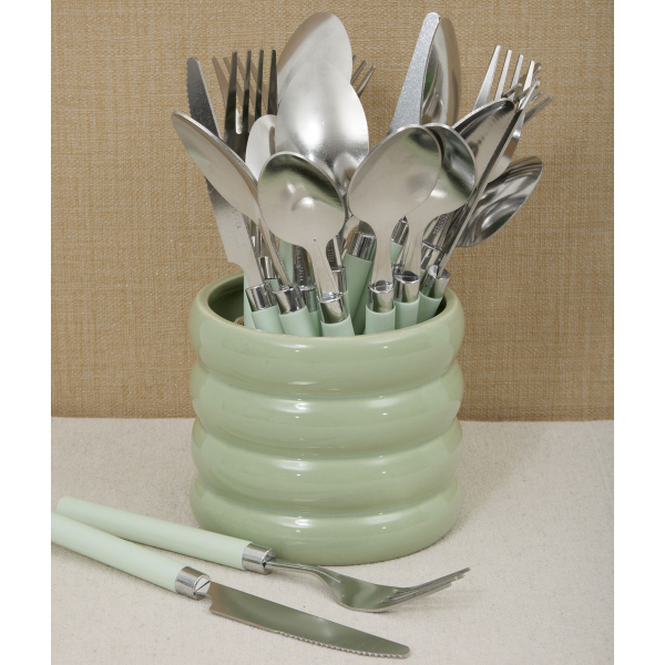 Μαχαιροπίρουνα Με Βάση (Σετ 24τμχ) S-D Elsa Green 212364B