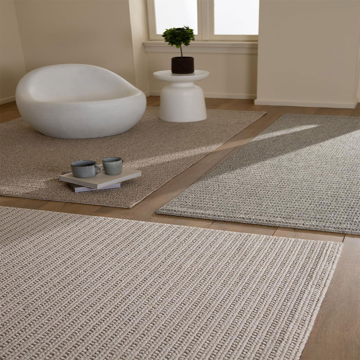 Χαλί Καλοκαιρινό (160X230) Royal Carpet Eco 3190 Cream Home Χαλιά Σαλονιού Spitishop
