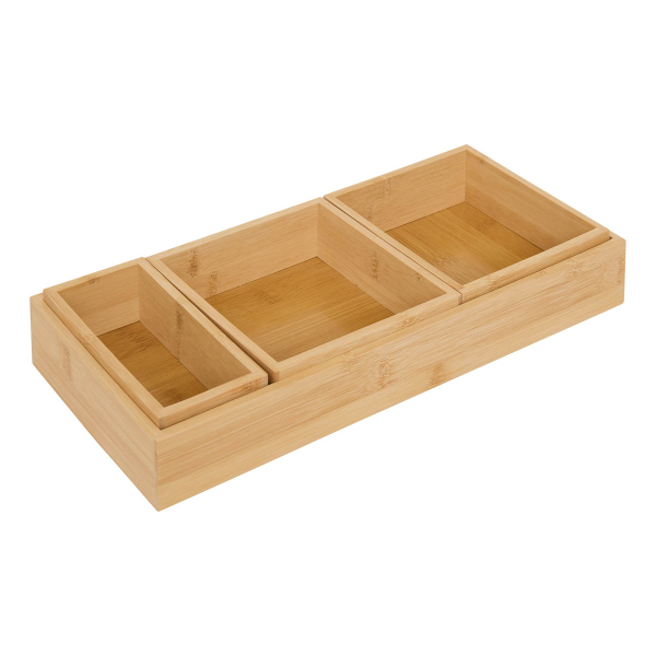 Θήκες Οργάνωσης (Σετ 4τμχ) F-V Bamboo 190245