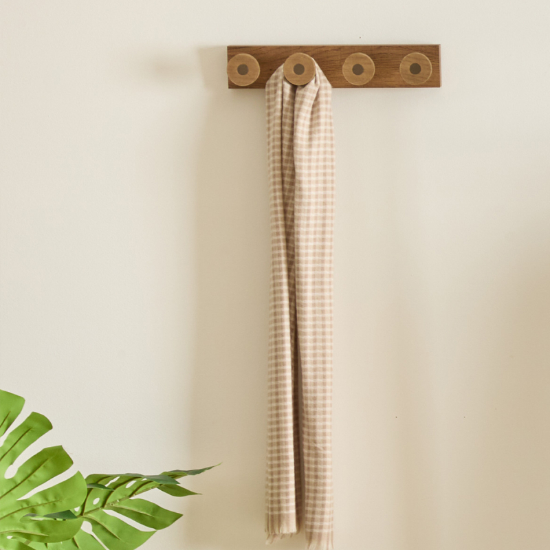 Κρεμάστρα Τοίχου 4 Θέσεων (40x7.5x8) F-V Come 212726