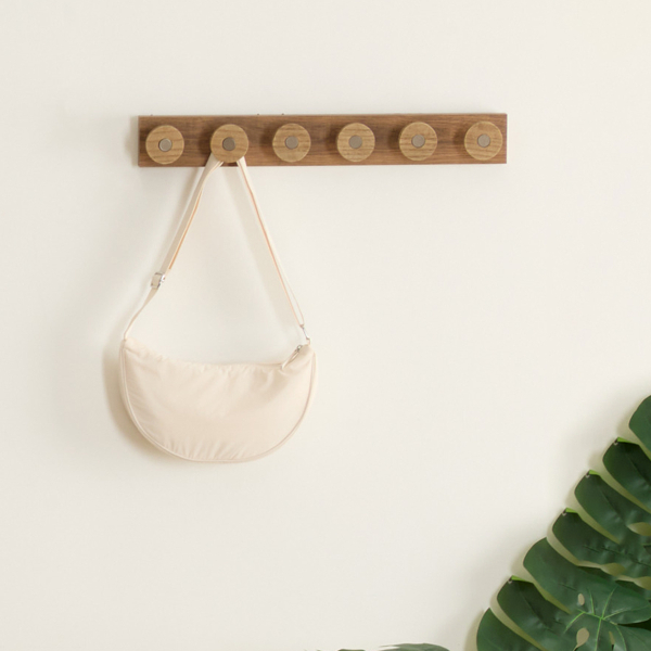 Κρεμάστρα Τοίχου 6 Θέσεων (58x7.5x8) F-V Come 212727