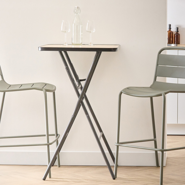 Πτυσσόμενο Τραπέζι Μπαρ (60.5x60.5x102.5) F-V Flexy 212852