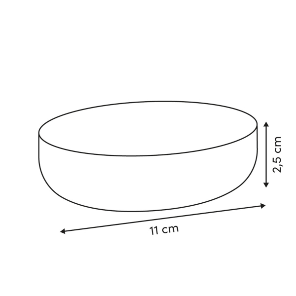 Σαπουνοθήκη (Φ11x2.5) F-V Dotty 214714