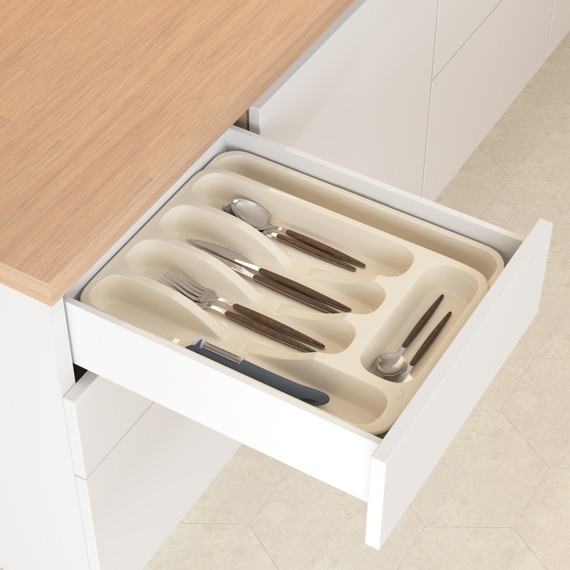 Θήκη Για Μαχαιροπίρουνα Επεκτεινόμενη (48.5x34x6) F-V Poly Beige 190268