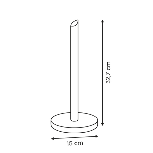 Βάση Για Χαρτί Κουζίνας (Φ15x33) F-V Acacia 190285