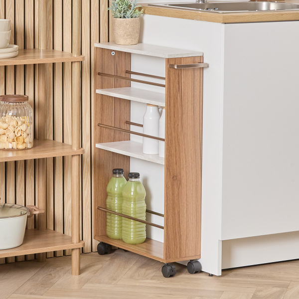 Τρόλεϊ/Ραφιέρα 4 Θέσεων (15x50x78) F-V Come 212859