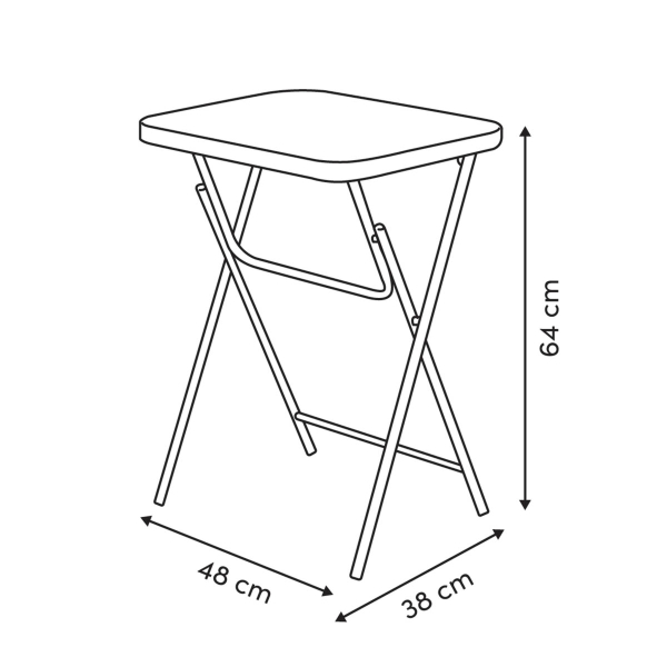 Πτυσσόμενο Τραπέζι Κουζίνας (48x38x64) F-V Flexy 212867