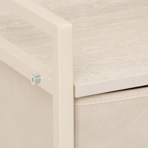 Συρταριέρα 5 Θέσεων (83x29x77) F-V Tissa Beige 138933A