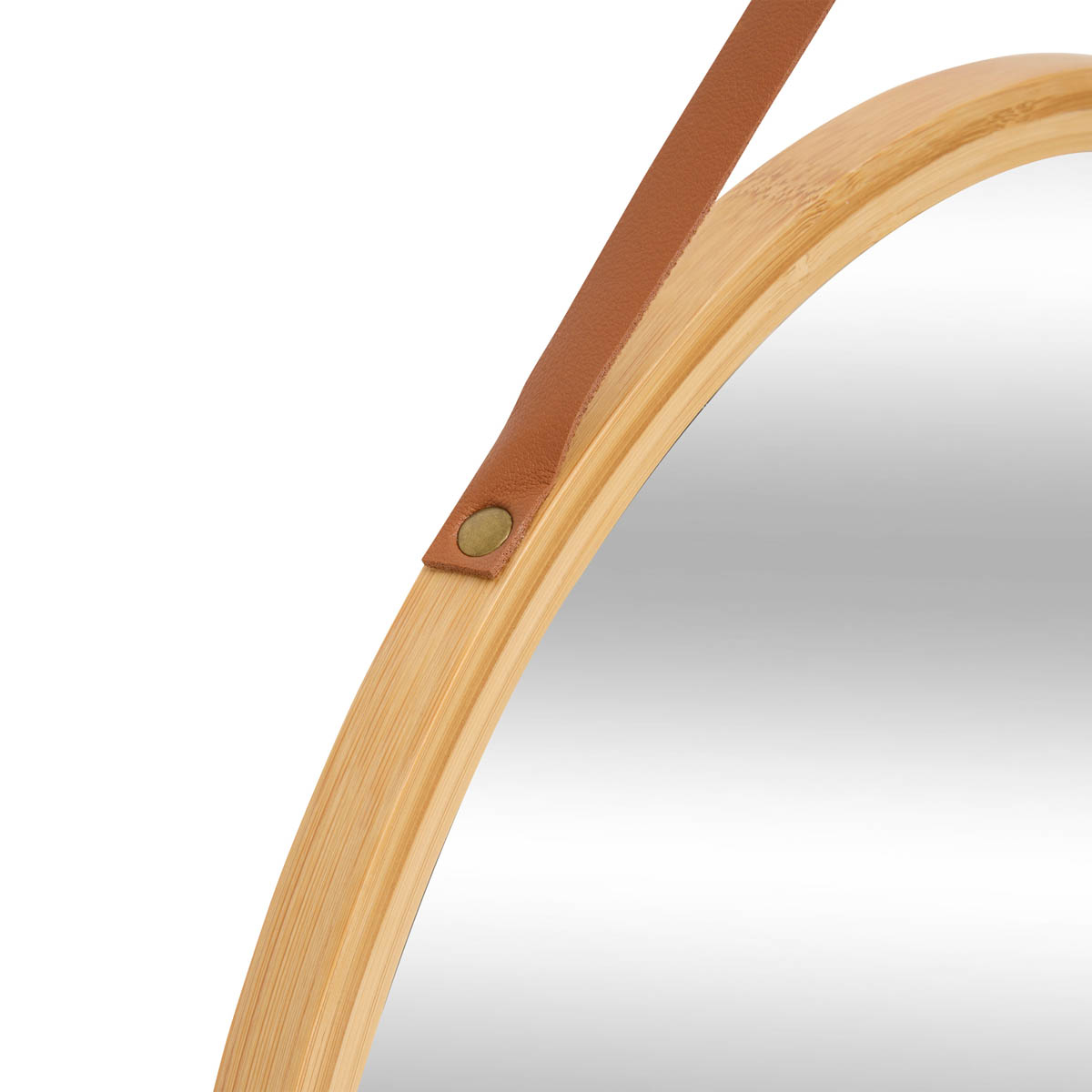 Διακοσμητικός Καθρέφτης Τοίχου (Φ38) F-V Bamboo 213300 Home Διακόσμηση Καθρέφτες Spitishop