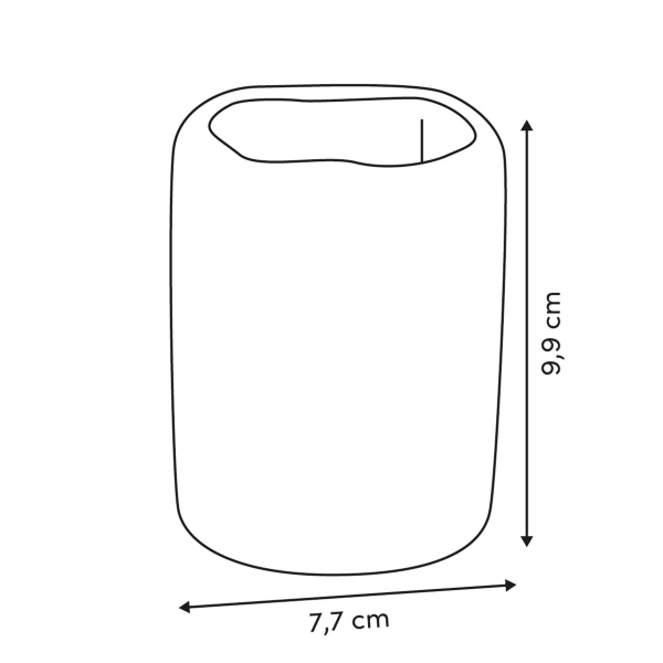 Ποτηροθήκη Μπάνιου (Φ7.7x10) F-V Olea Beige 213313