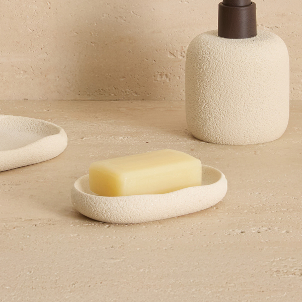 Σαπουνοθήκη (13x9.2x2.3) F-V Olea Beige 213314