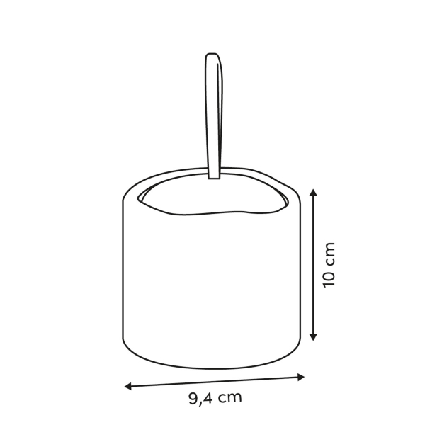 Βαμβακοθήκη (Φ10x9.4) F-V Olea Beige 213316