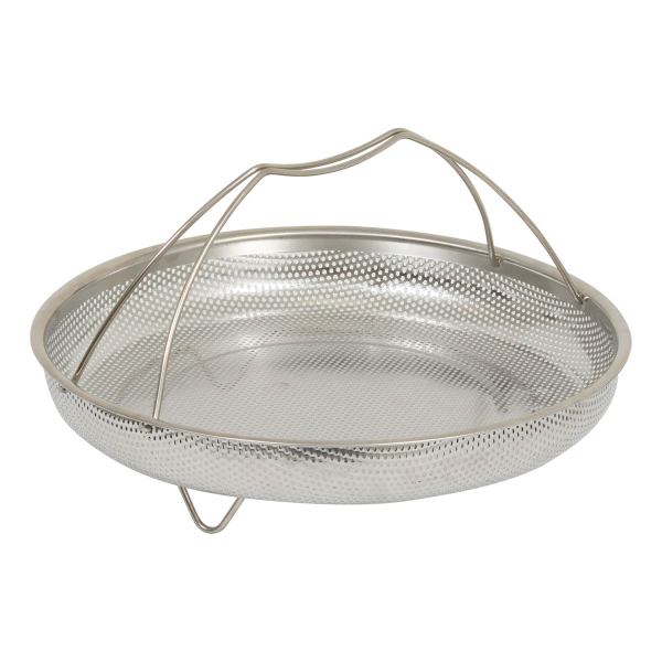 Αντικολλητική Σωτέζα Ατμού (28εκ.) Χυτού Αλουμινίου Με Καπάκι F-V Aluro Taupe 189456D