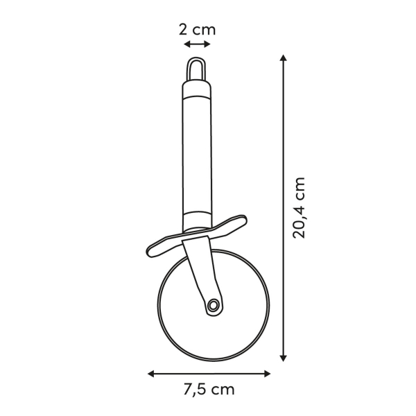 Κόφτης Πίτσας 20.4εκ. F-V Solstice 209797