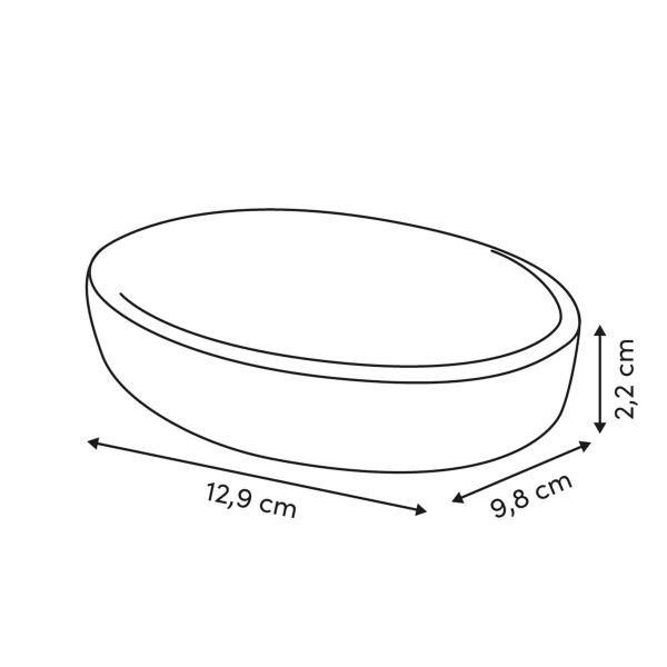 Σαπουνοθήκη (13.3x10x2.5) F-V Strio Pink 214788A