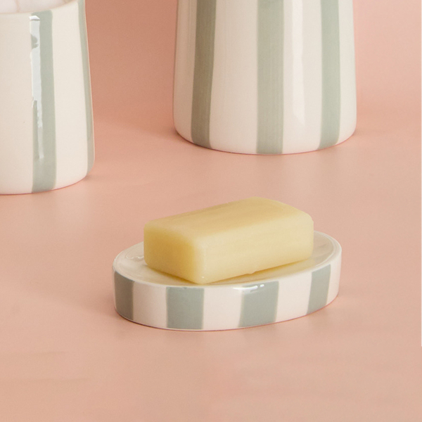 Σαπουνοθήκη (13.3x10x2.5) F-V Strio Green 214788C