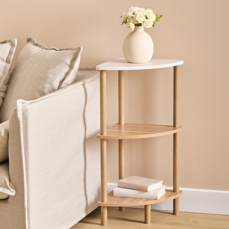 Γωνιακή Ραφιέρα Δαπέδου 3 Θέσεων (34x34x76.5) F-V Come 212892