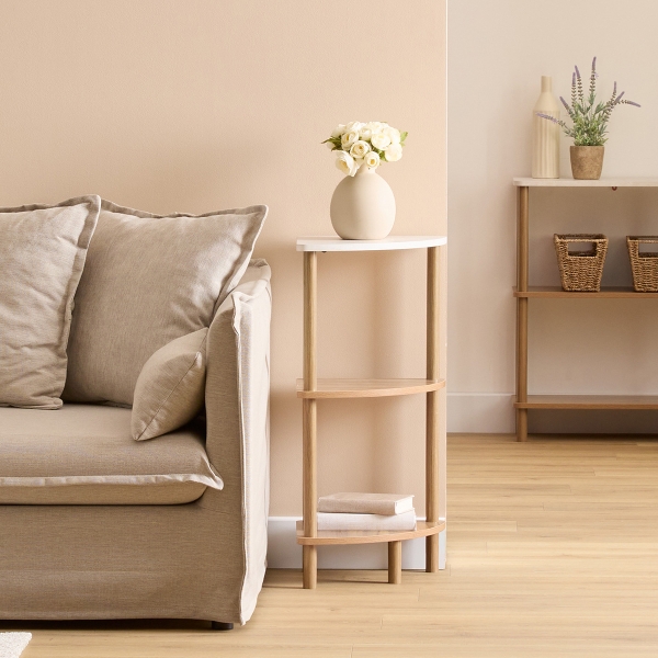 Γωνιακή Ραφιέρα Δαπέδου 3 Θέσεων (34x34x76.5) F-V Come 212892