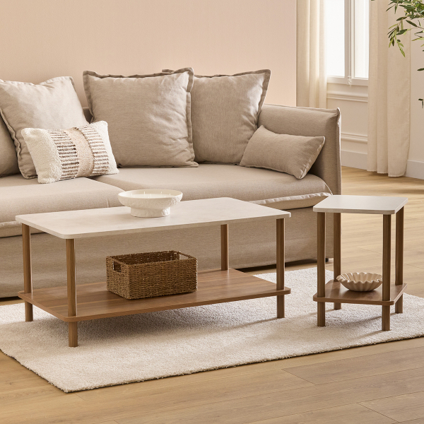 Τραπέζι Σαλονιού Με Ράφι (90x50x40) F-V Come 212891